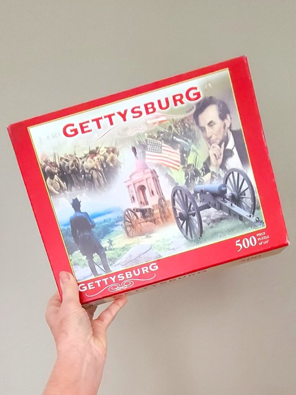 GETTYSBURG Jigsaw Puzzle by Americana Souvenirs and Gifts 500 pieces